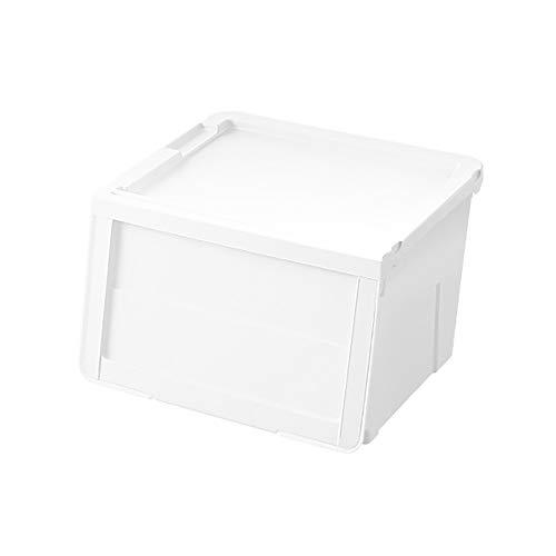 天馬(Tenma) 収納物の出し入れがしやすいフラップ式収納ボックス カバコ モノ M 完成品 場所を選ばないデザインの収納ケース フラップ扉 | 