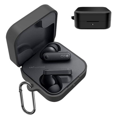 For cmf by NOTHING BUDS ケースYCJDP紛失防止バックル付き 柔らかい 着装まま充電 防水防塵 軽量 耐衝撃性 無臭で | 