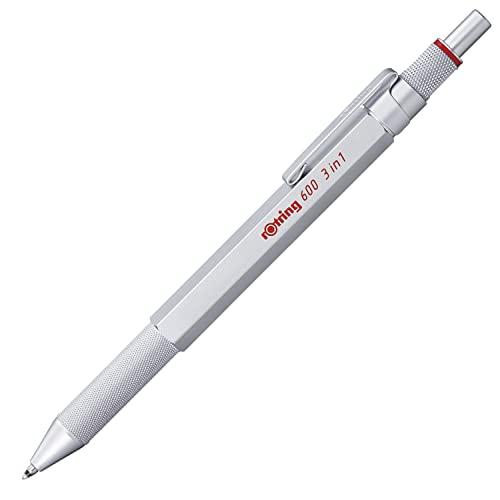 ロットリング(Rotring) マルチペン シルバー 600 3in1 2164109 rOtring シャーペン 高級筆記具 文房具 ドイツ製 | 