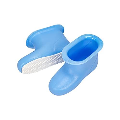 ストリックスデザイン バスブーツ ロング 深型 日本製 26cm ブルー バス&ランドリーブーツ やさしい履き心地 バススリッパ HS-166 | 