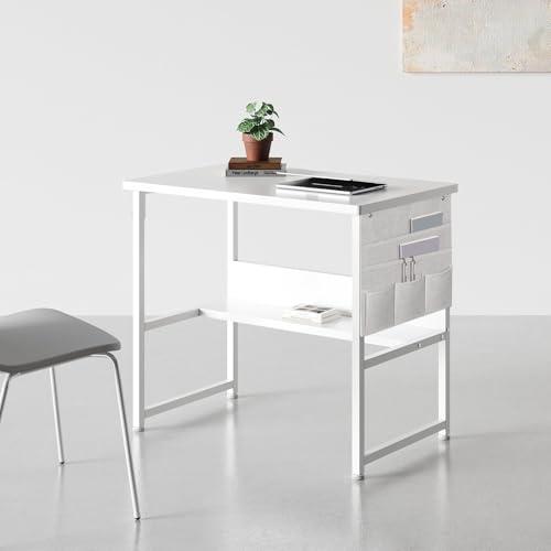 YeTom デスク パソコンデスク 机 pcデスク 幅80cm 勉強机 収納袋付き 