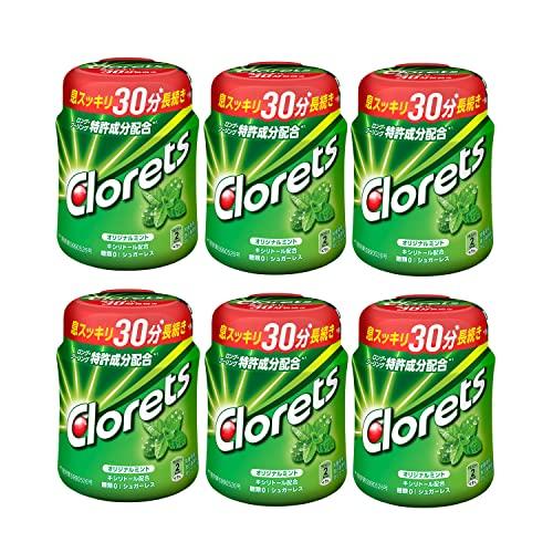 モンデリーズ クロレッツ オリジナルミントボトル 140g ×6個 | 