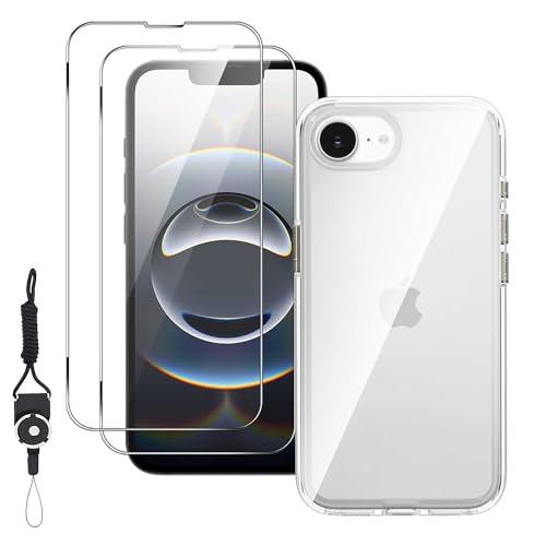 Nutmeg 2+1セット対応 iPhone 16e 専用ガラスフィルム + 専用ケース