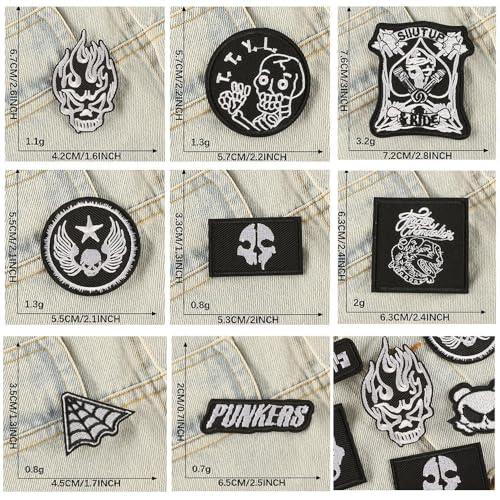 サムコス 刺しゅうパッチ アイロンワッペン セット ファッション 漫画