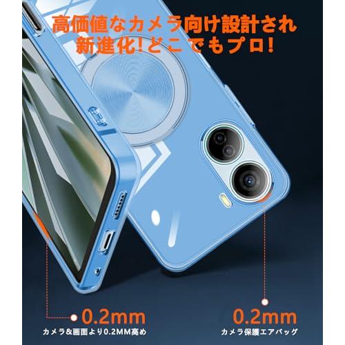 OPPO Reno11 A ケース シリコン MagSafe対応 リング付き 360°回転