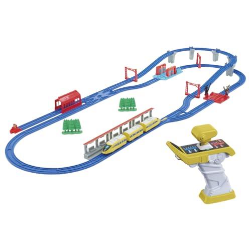 タカラトミー プラレール キミが運転! グリップマスコン スピードイエロー DXセット 電車 列車 おもちゃ 3歳以上 | 