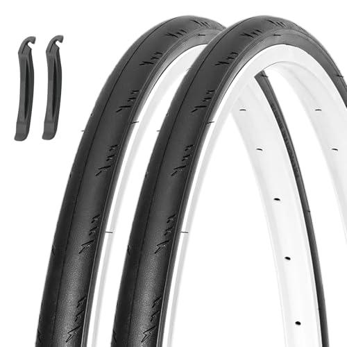 MOHEGIA 2本セット ロードバイク 自転車タイヤ: 700x28C 折りたたみ用
