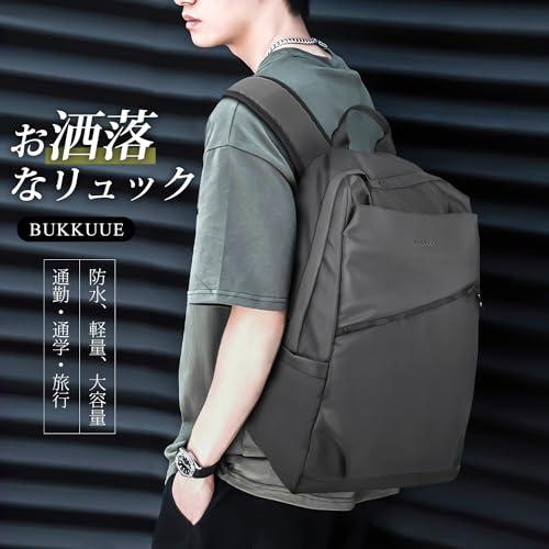 [BUKKUUE] リュック メンズ おしゃれ 人気 バックパック 大容量 防水 軽量 多機能 15.6インチ PCリュック ビジネスリュック |  | 01