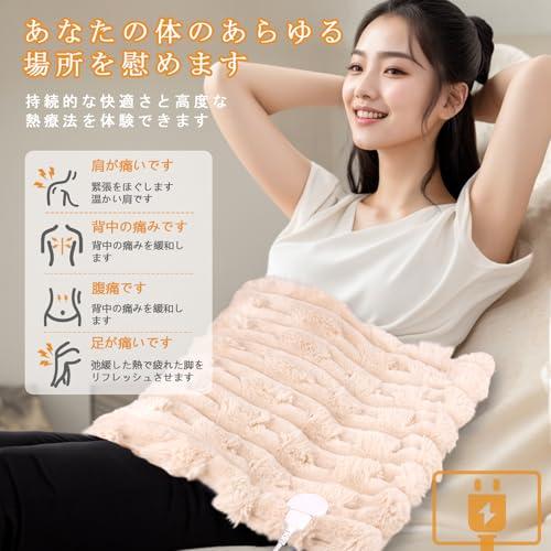 Haikawi 電気ホットマット 一人用 ホットカーペット [タイマー機能付き