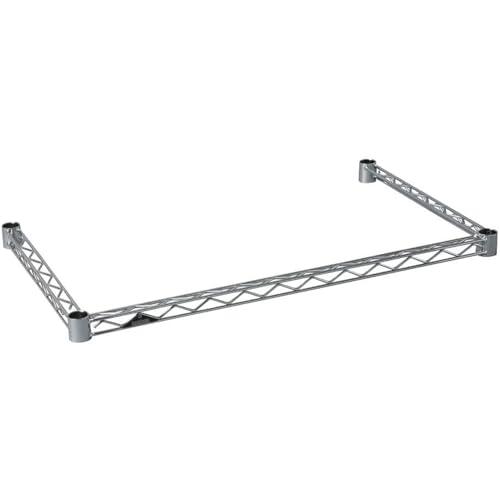 ドウシシャ ルミナス ラック スチールラック 補強パーツ コの字バー ワイヤーバー 幅91.5×奥行46cm 25KWB9045 ポール径25m | 