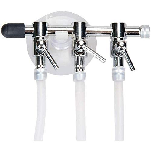 CTRICALVER エアチューブ 3分岐 & 逆流防止弁 & キスゴム 水槽 エアーポンプ エアレーション アクアリウム バブルカウンター チ |  | 01