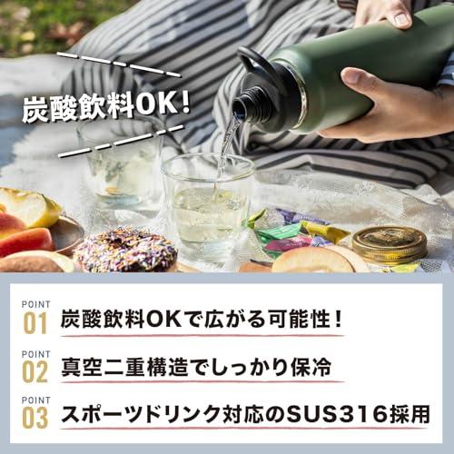 ピーコック魔法瓶工業(The-peacock) ピーコック 水筒 0.7L 保冷 直飲み 大容量 スポーツ飲料対応 炭酸対応 持ち手付き 底カバ |  | 01