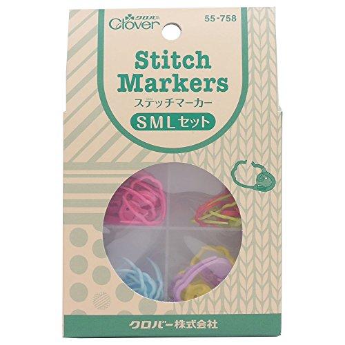 Clover 編み物用品 ステッチマーカー SMLセット 55-758 | 