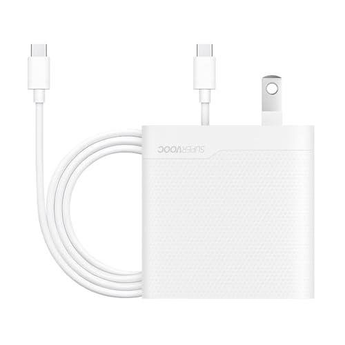 OPPO SUPERVOOC 67W デュアルポート急速充電アダプター（Type-C to Type-Cケーブル付き） | 