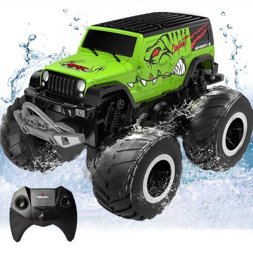 ラジコン 水陸両用 ラジコンカー 防水 オフロード 子供 男の子