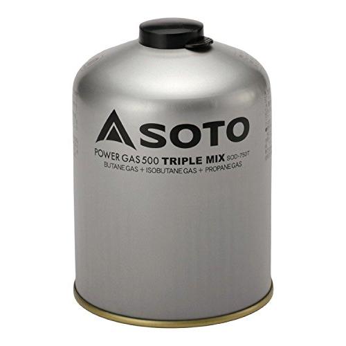 ソト(SOTO) 日本製 OD缶 アウトドア パワーガス500 トリプルミックス SOD-750T | 