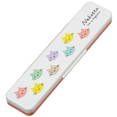 スケーター(Skater) 箸 スプーン コンビセット 18cm 抗菌加工 お弁当 大人用 シリコンクッション付きで音がならない 日本製 ねこっ |  | 01