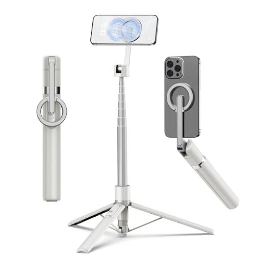 TONEOF 173cm マグネット 自撮り棒 Magnetic スマホ 三脚 スタンド