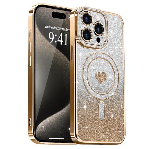 Lafunda iPhone 15 Pro Max 用 ケース キラキラ Magsafe対応