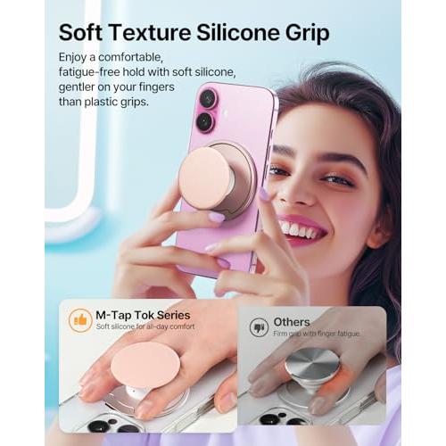 新登場 リングスタンド追加Sinjimoru MagSafe グリップスタンド 縦横