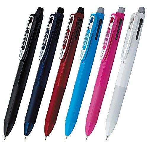 ゼブラ ジェルボールペン替芯 多色多機能 JK-0.5芯 赤 10本 B-RJK-R 
