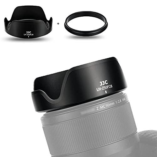 JJC 可逆式 レンズフード + アダプタ キット Nikon Nikkor Z MC 50mm