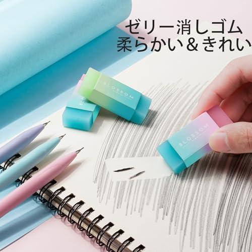 Four Candies パステルシャープペンシル 6本 セット 0.5mm&0.7mm&0.9mm