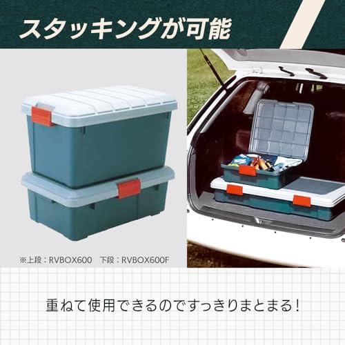 アイリスオーヤマ 収納ボックス 収納ケース 77L RVBOX 屋外収納 コンテナ アウトドア 幅115×奥行35×高さ28cm RV1150D |  | 02