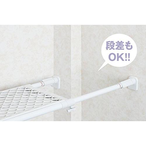 HEIAN SHINDO つっぱり棚 強力タイプ メッシュ ホワイト 耐荷重50~30kg 幅73~112cm TAI-7 平安伸銅工業 |  | 02