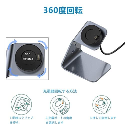 ガーミン用 充電スタンド SLEIJAOOE Garmin 充電ケーブル チャージャー ガーミン 充電器 fenix 7x/7s/7/ForeA |  | 01