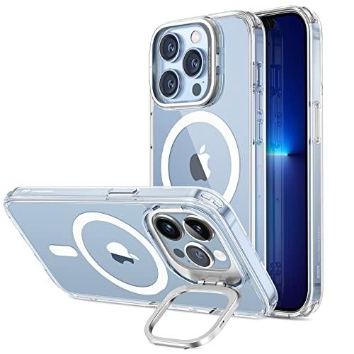 レンズスタンド内蔵ESR iPhone 13 Pro Max ケース MagSafe 対応 スタンド付き 角度調整 3WAY置き HaloLoc | 