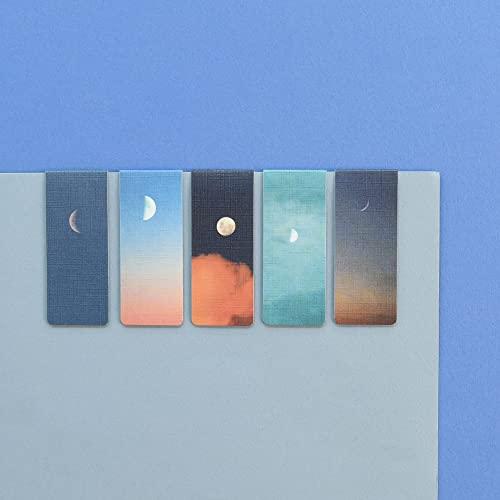 モノライク マグネット式 しおり つき Moon Ver.2 Bookmarks 5個 セットマグネットブックマーク |  | 01