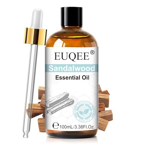 EUQEE サンダルウッド エッセンシャルオイル 白檀 天然100％ 精油 
