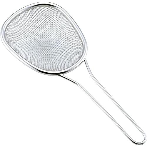 下村企販 食材をまとめてすくえる 水切りザル 小 日本製 食洗機対応 鍋側面に沿う楕円形状 野菜・麺類を一度に水切り コンパクト たまご じゃが | 