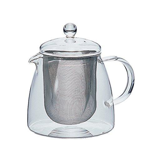 HARIO(ハリオ) リーフティーポット ピュア 実用容量700ml 耐熱ガラス   贈り物 CHEN-70T | 