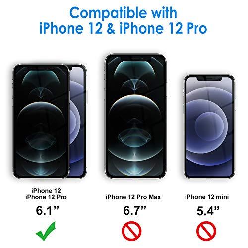 JEDirect iPhone12 / iPhone12 Pro ケース (6.1インチ専用) 黄ばみなし 衝撃吸収 バンパーカバー 傷つけ防止 |  | 01