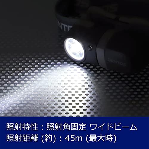 GENTOS(ジェントス) LED ヘッドライト 明るさ120ルーメン/実用点灯4
