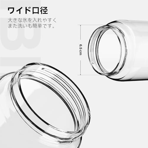 SANTECO 水筒 1000ML ボトル 1リットル BPAフリー 超軽量 携帯便利 おしゃれ 洗いやすい キャリーハンドル付き おしゃれ ス |  | 01