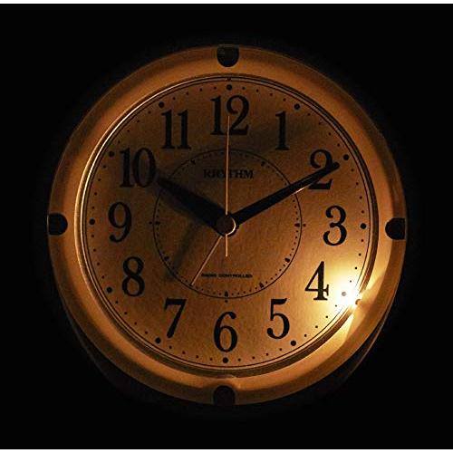 リズム(RHYTHM) 電波時計 目覚まし時計 電子音アラーム (ジャストアラーム機能) ライト付き 4RL439SR04 |  | 02