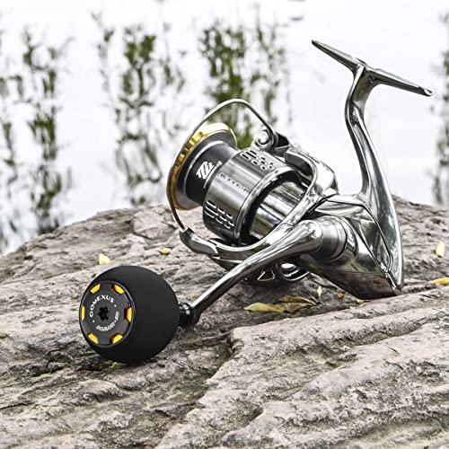 ゴメクサス E38 リールハンドルノブ EVA製 ラウンド型 ノブ 38mm