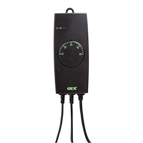 ジェックス GEX AQUA HEATER サーモスタット NX003N 300Wまでのヒーター用 制御温度範囲15~35℃ 観賞魚用サーモスタ | 