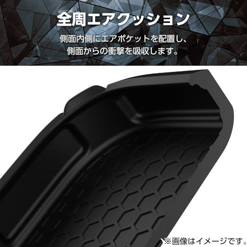 エレコム iPhone 16 Pro ケース 耐衝撃 衝撃吸収 ZEROSHOCK [フィルム付き] ハニカム構造 4つ角ダンパー ワイヤレス充 |  | 02