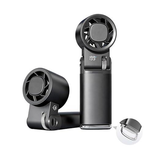Sunfra 2026新モデル携帯扇風機 超高速暴風 -26℃瞬間冷却・10000mAh大
