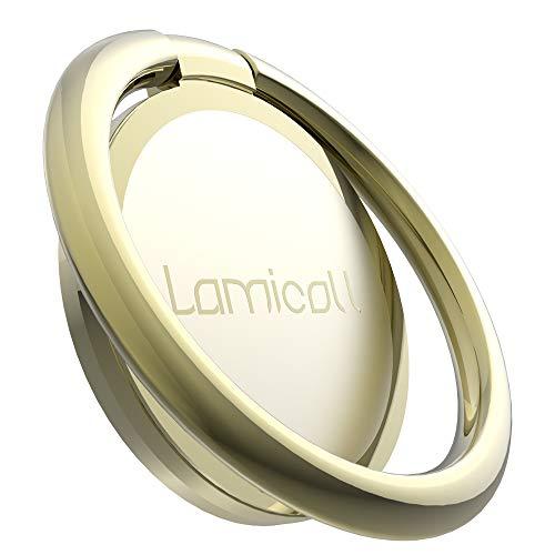 スマホリング 4mm 薄い 180度 360度回転式 : Lomicall 携帯電話 リングホルダー 片手持ち 携帯リング 指輪型 薄 フィンガー | 