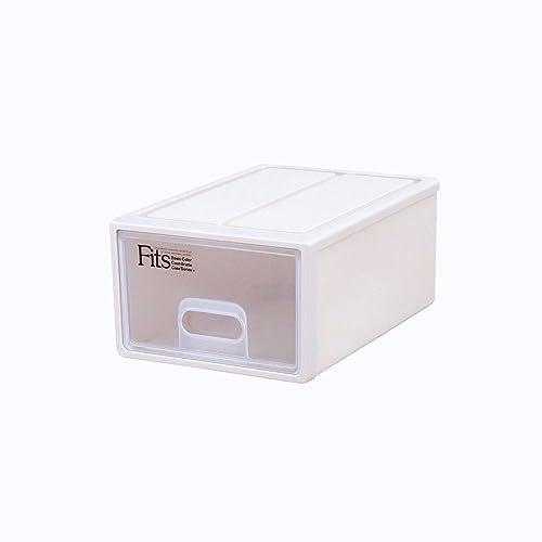 天馬 収納ボックス フィッツケース 小物収納 幅33×奥行47×高さ21.5cm 収納ケース たわみにくい 小物入れ 衣装ケース 日本製 色 カ | 