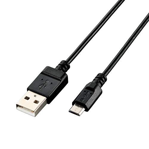 エレコム エコ USBケーブル 2.0 A-microB 0.3m U2C-JAMB03BK | 