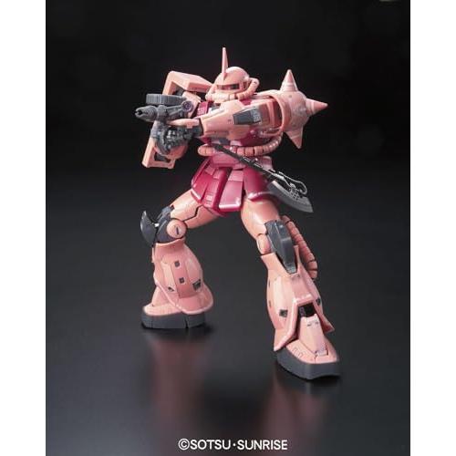 BANDAI SPIRITS(バンダイ スピリッツ) RG 機動戦士ガンダム MS-06S シャア専用ザク 1/144スケール 色分け済みプラモ |  | 01