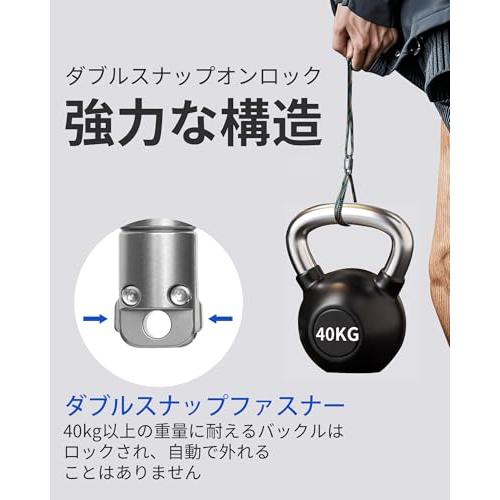 TISGOOG] クイックリリースキーホルダー チタン磁気キーリング 360