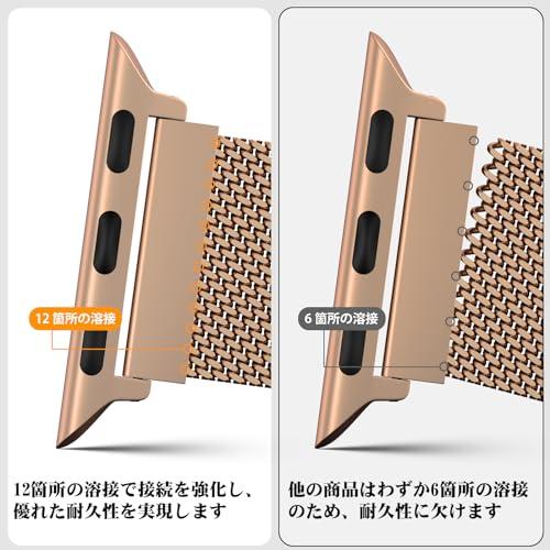 [OULUOQI] アップルウォッチ用のバンド コンパチブル 49mm 46mm 45mm 44mm 42mm 41mm 40mm 38mm ス |  | 02