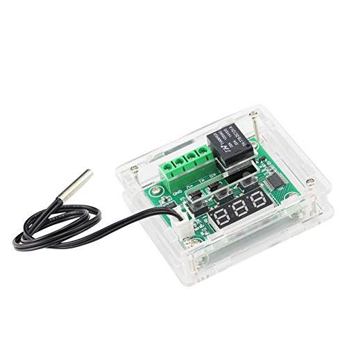 VKLSVAN 2個 DC 12V XH-W1209 サーモスタット 温度熱センサ-50〜110
